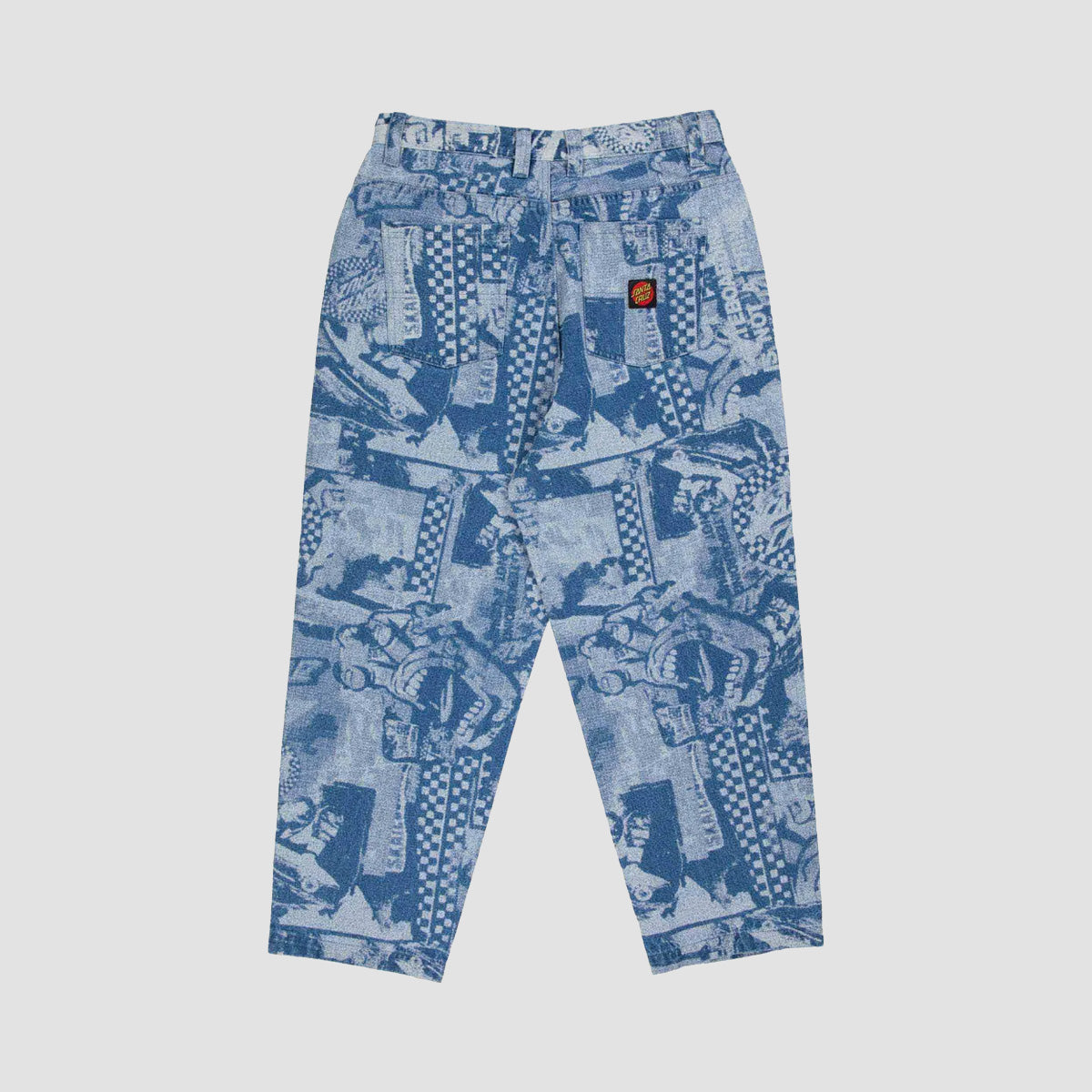 Santa Cruz Big Jeans Stonewash Collage