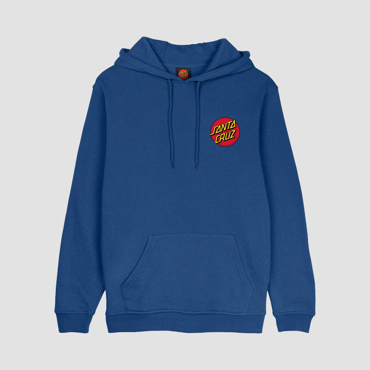 Santa Cruz Classic Dot Chest Pullover Hoodie Rich Navy