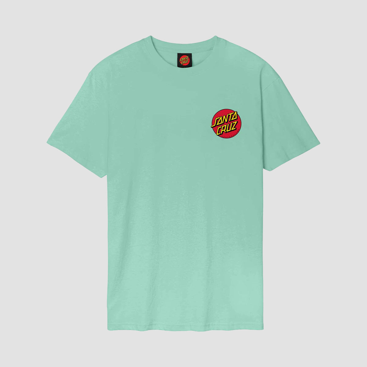 Santa Cruz Classic Dot Chest T-Shirt Mint
