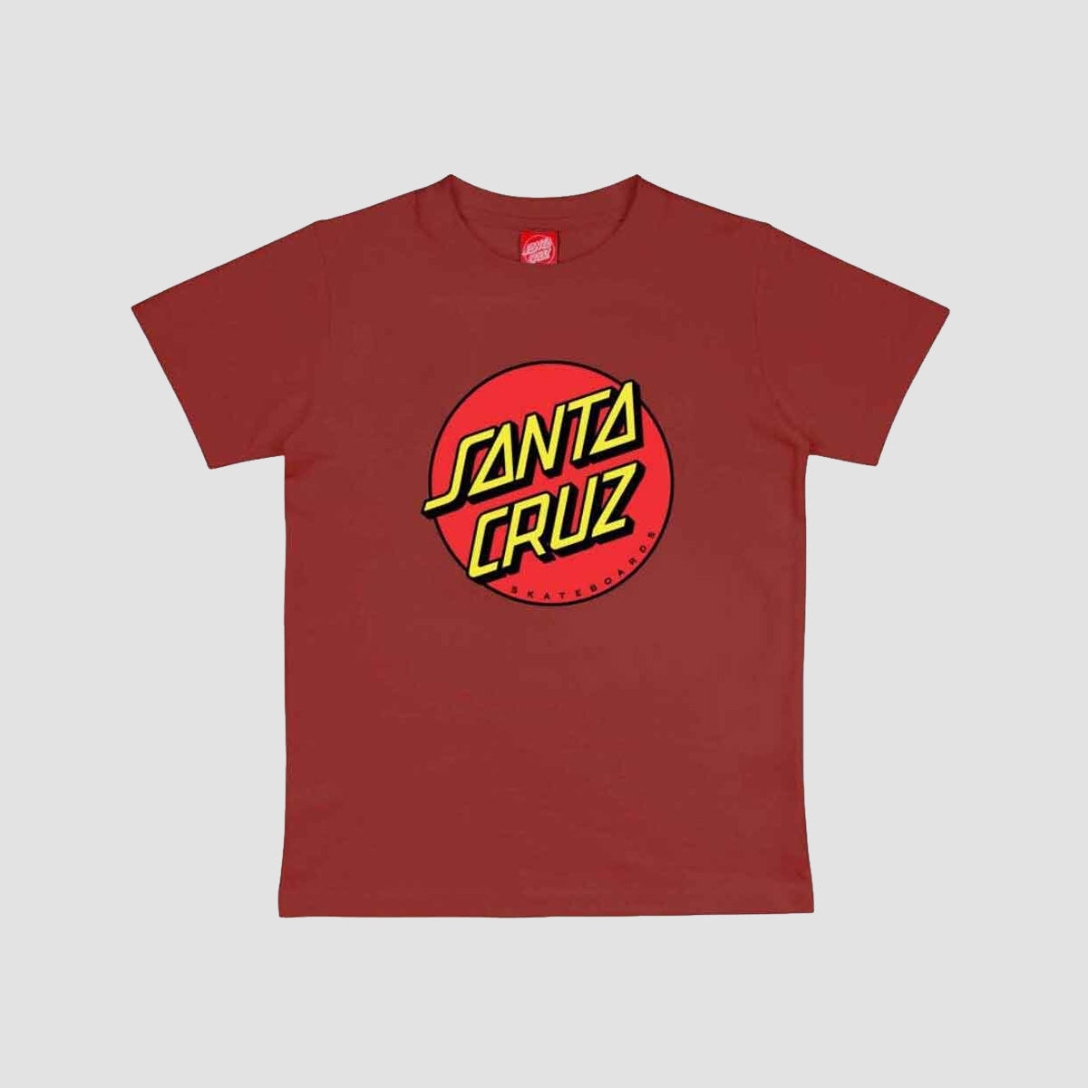 Santa Cruz Classic Dot T-Shirt Ketchup - Kids