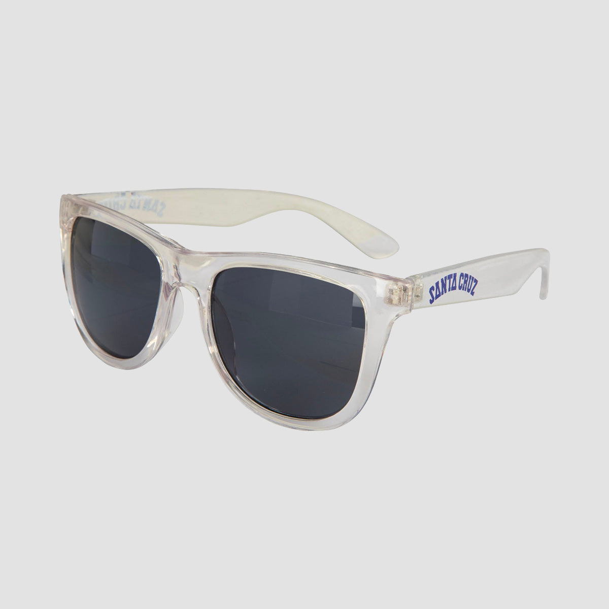 Santa Cruz Collegiate Strip Sunglasses Clear
