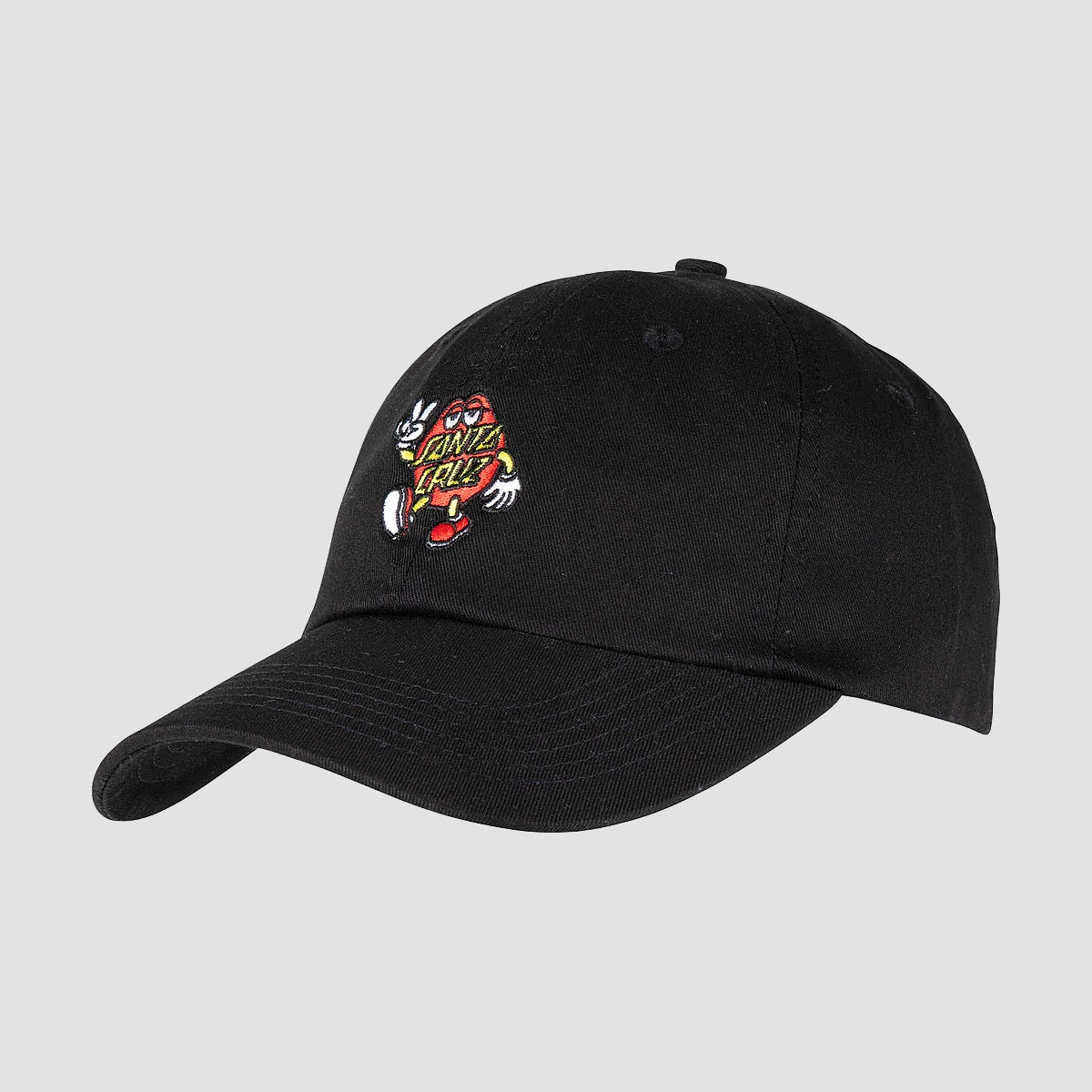 Santa Cruz Dot Guy Cap Black