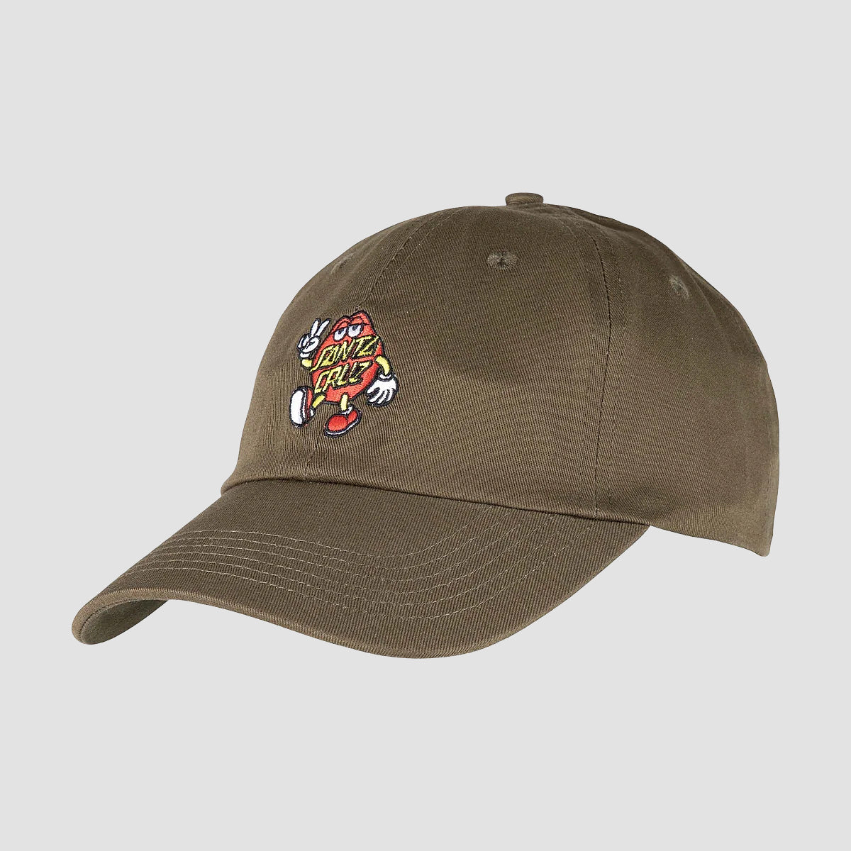 Santa Cruz Dot Guy Cap Deep Olive