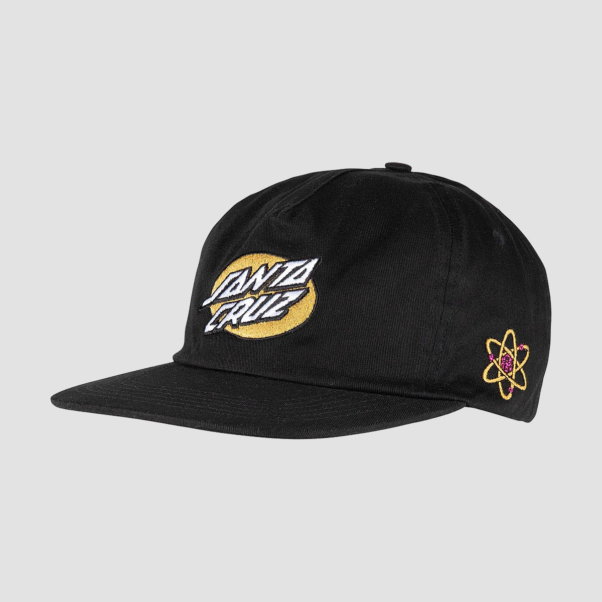 Santa Cruz Knibbs Cryptic Snapback Cap Black