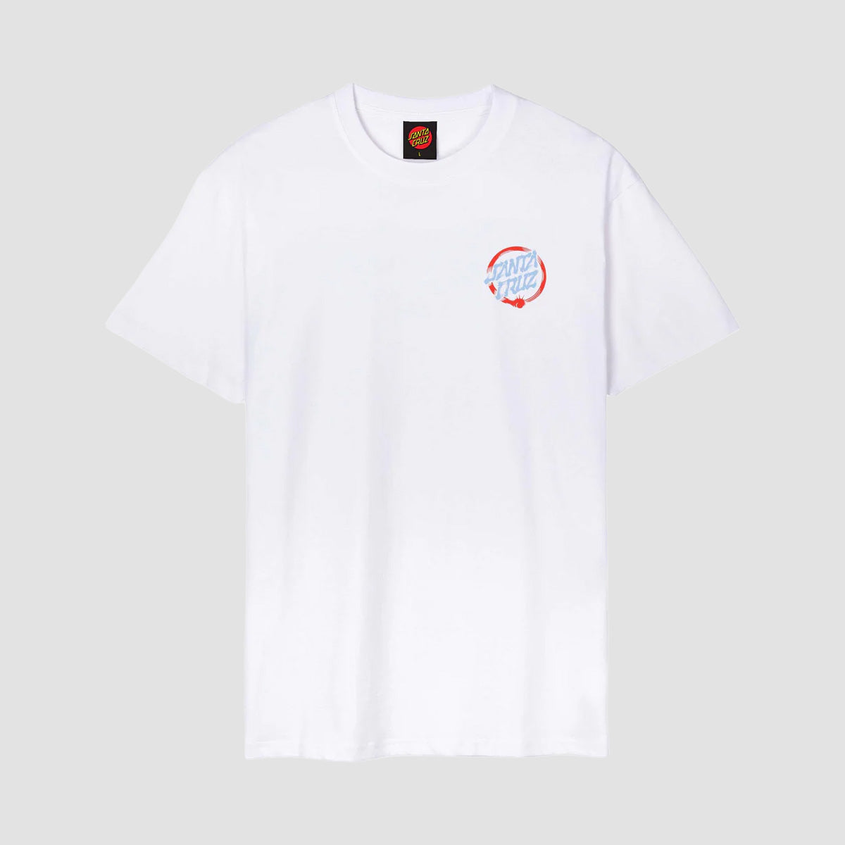 Santa Cruz Mako Dot T-Shirt White