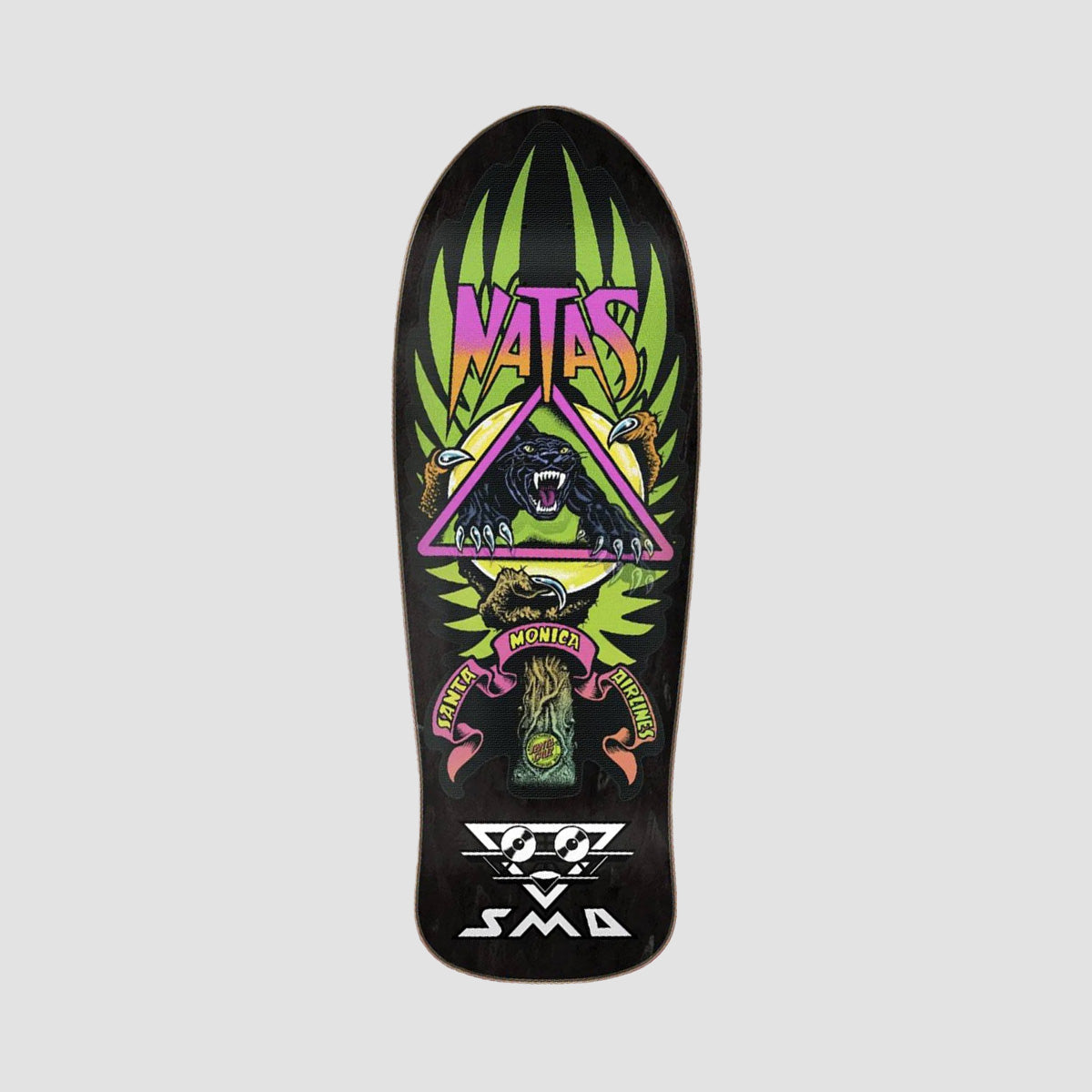 Santa Cruz Natas Panther Lenticular Reissue Skateboard Deck - 10.538 Inches