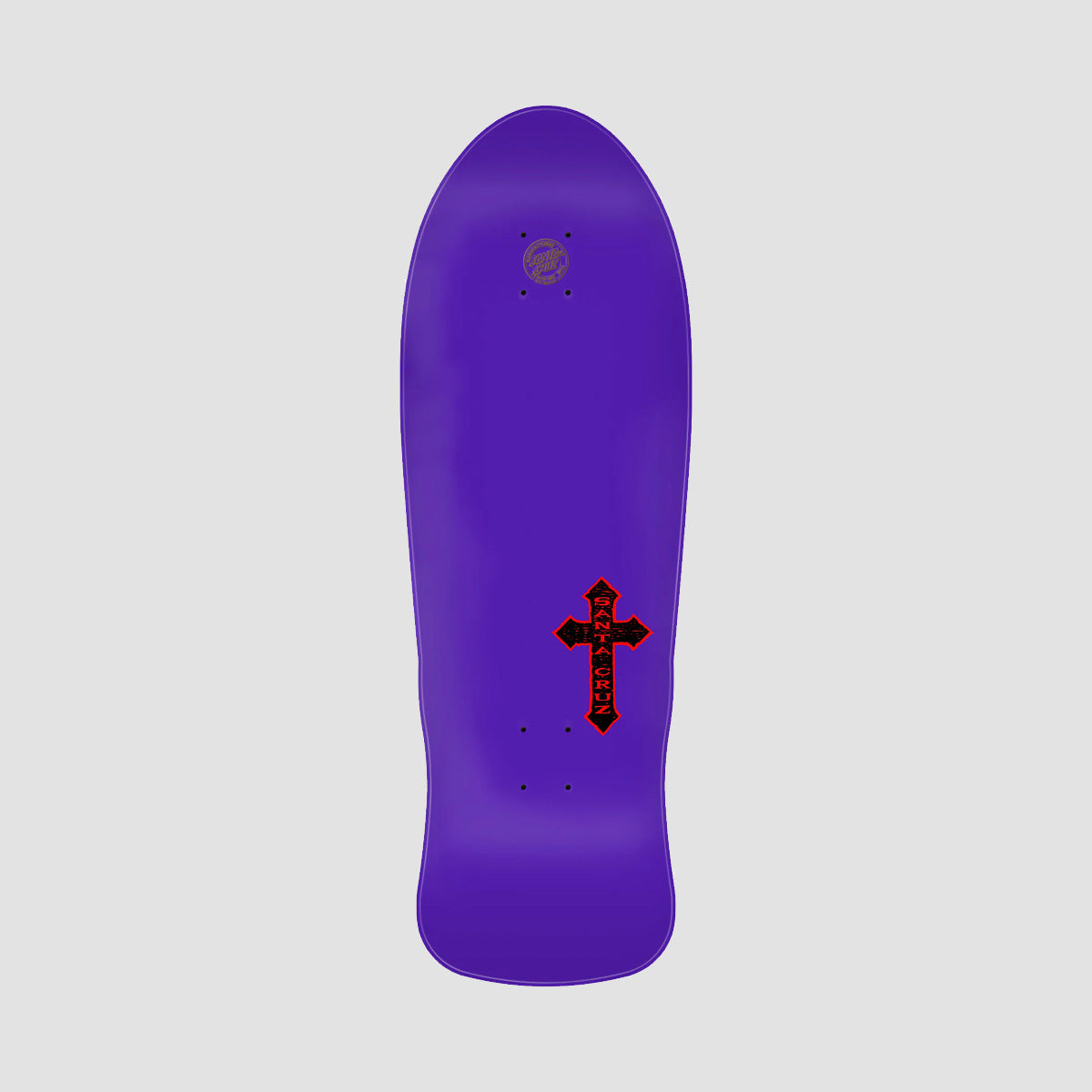 Santa Cruz O'Brien Purgatory Reissue Skateboard Deck Purple - 9.85"