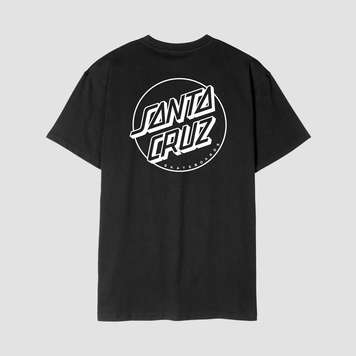 Santa Cruz Opus Dot Stripe T-Shirt Black