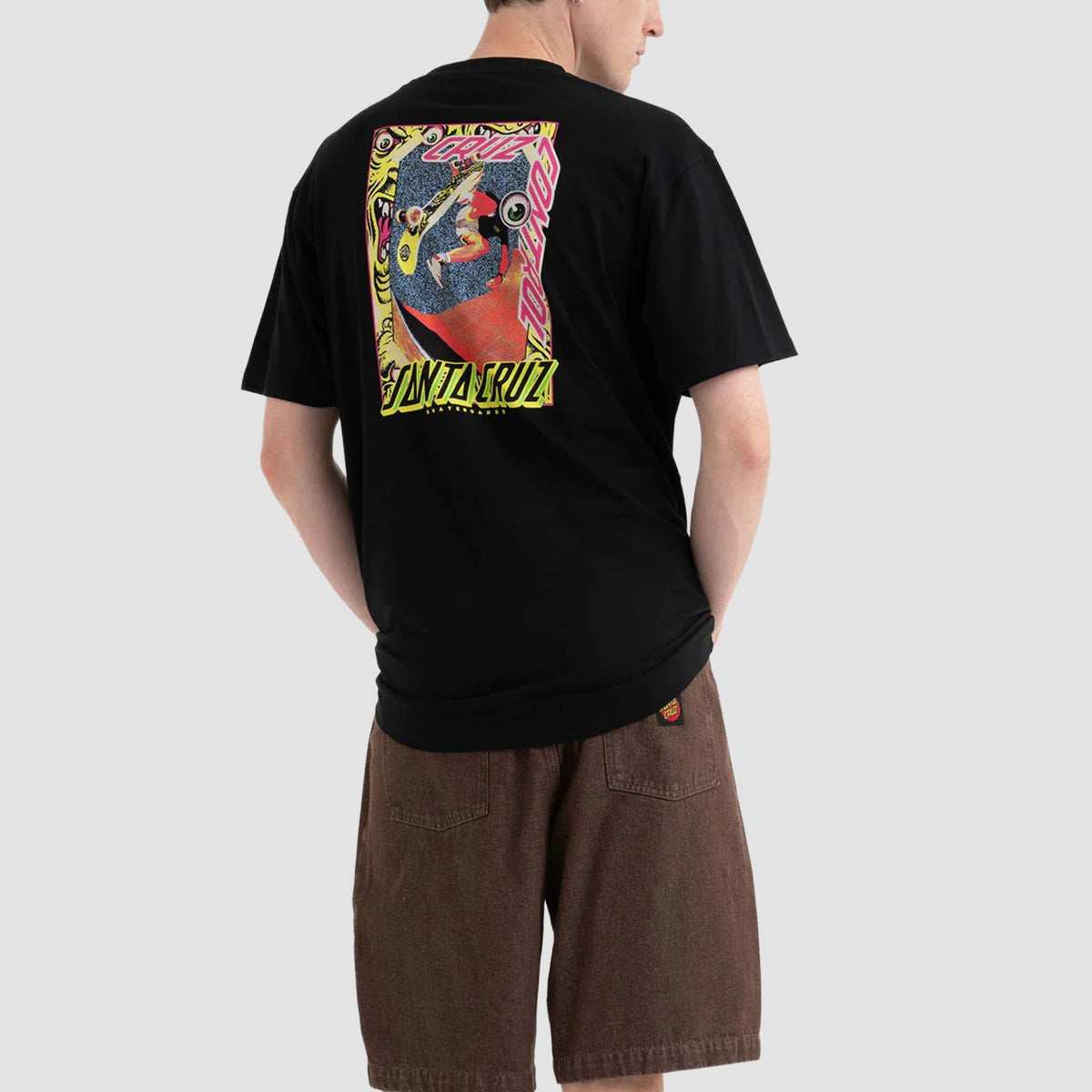Santa Cruz Roskopp Cruz Control T-Shirt Black
