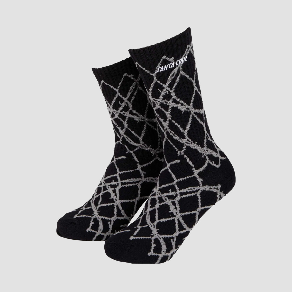 Santa Cruz Spot Chain Socks Black