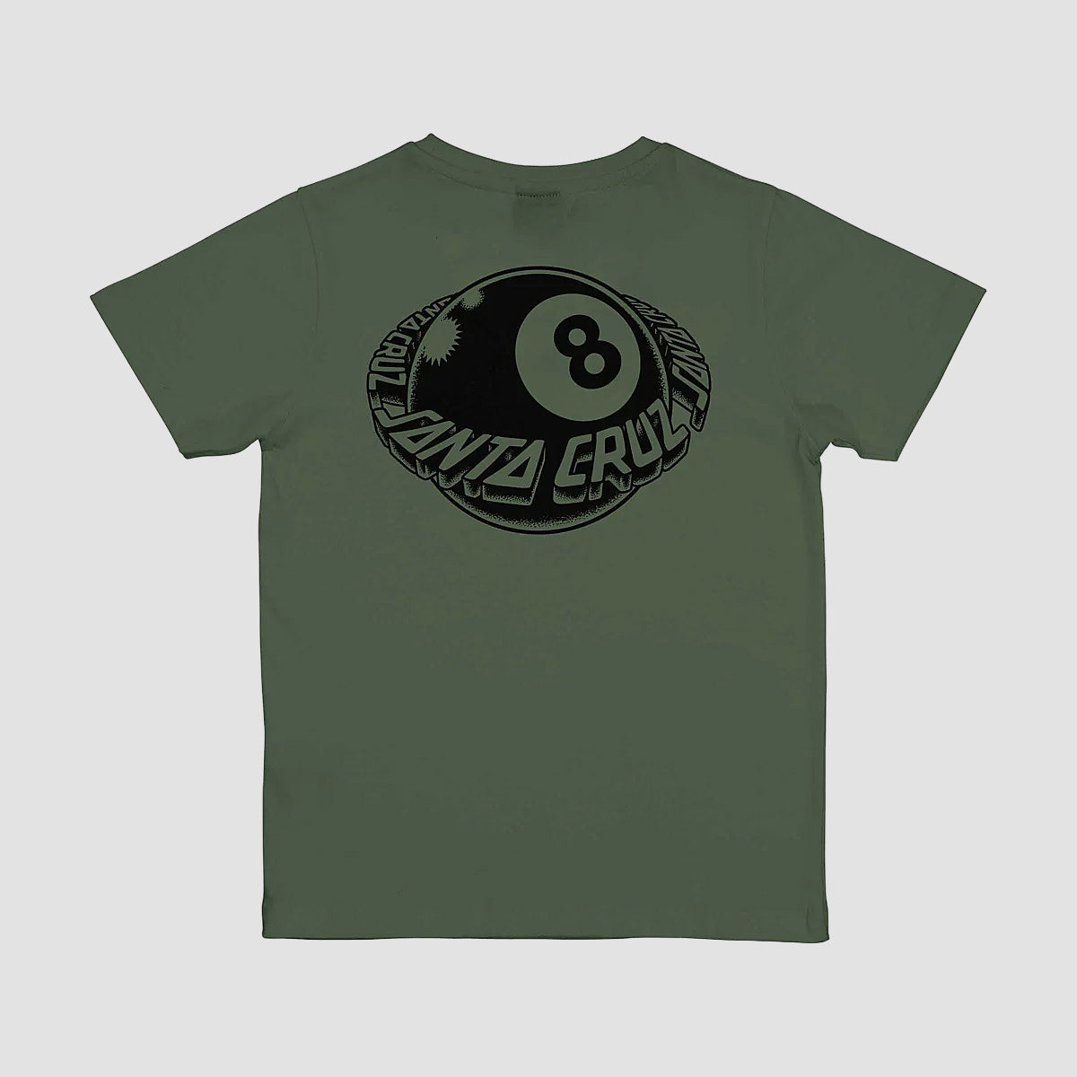 Santa Cruz Winkowski Eighth Planet T-Shirt Dark Moss - Kids