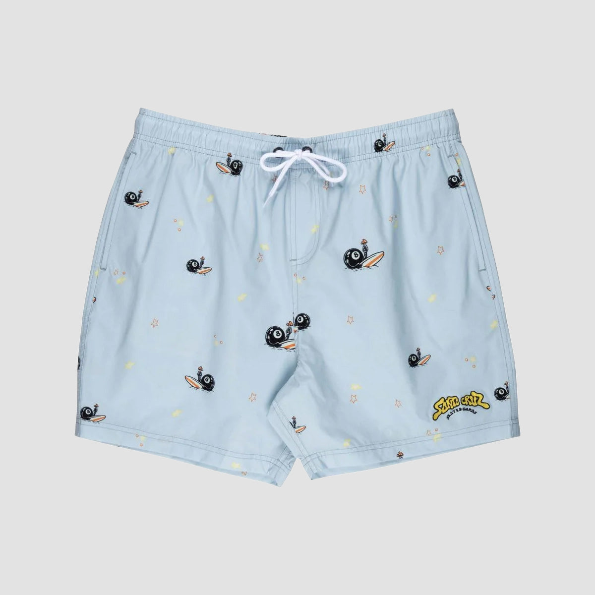 Santa Cruz Winkowski Surf Swim Shorts Fresh Blue
