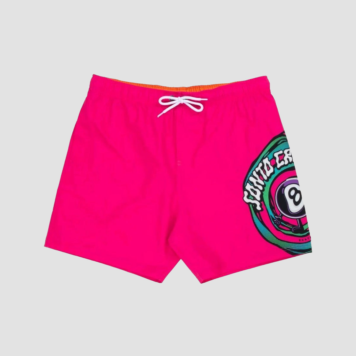 Santa Cruz Winkowski Vertigo 17" Swimshorts Electric Pink