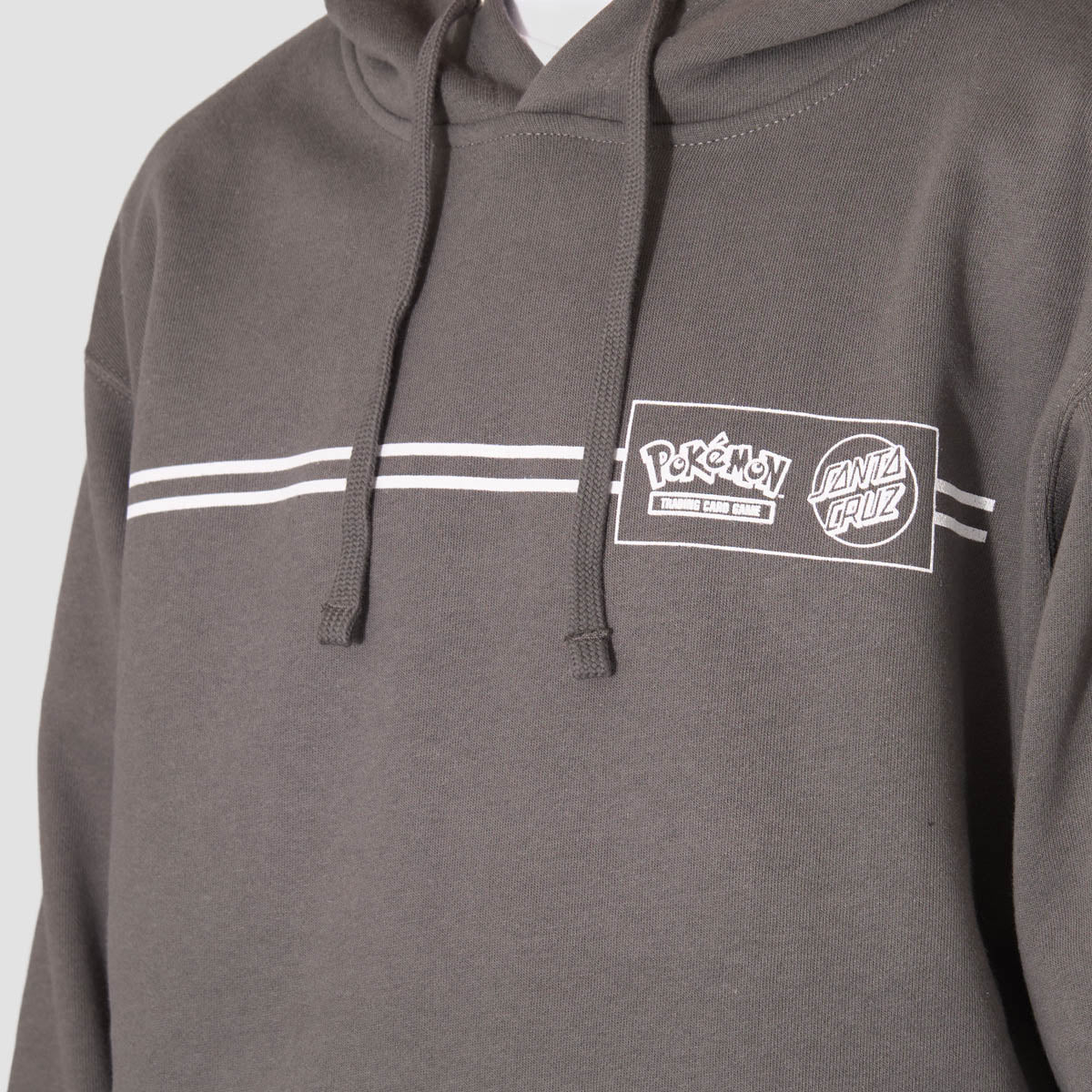 Santa Cruz X Pokemon Energy Dot Pullover Hoodie Charcoal