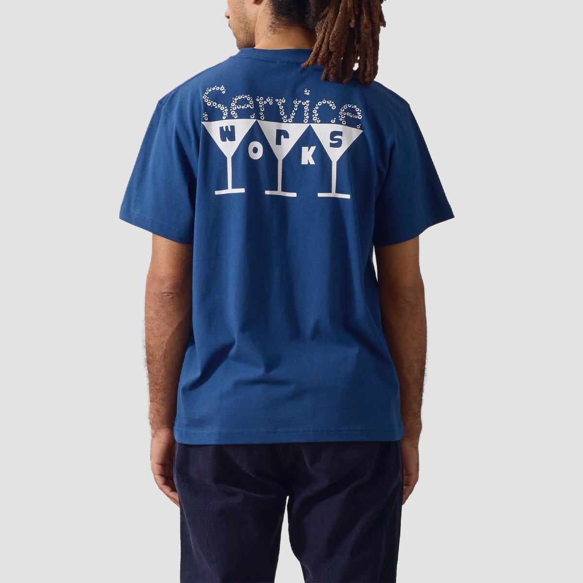 Service Works Martini T-Shirt Navy
