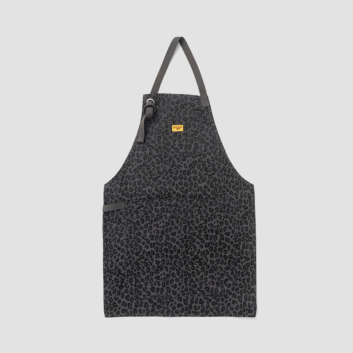 Service Works Patterned Apron Black Leopard