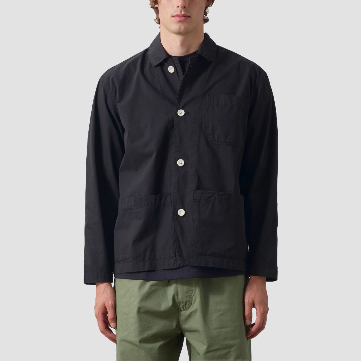 Service Works Tech Twill Easy Chef Shirt Black