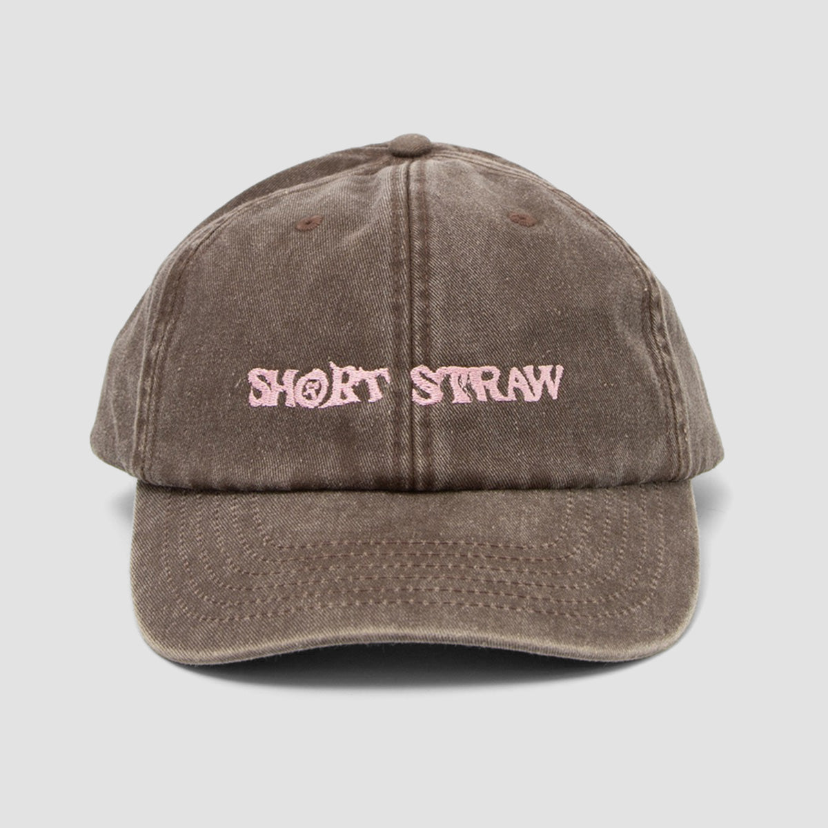 Short Straw Cap Faded/Pink