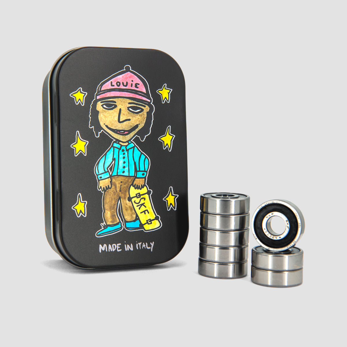 SKF Louie Signature Skateboard Bearings x8
