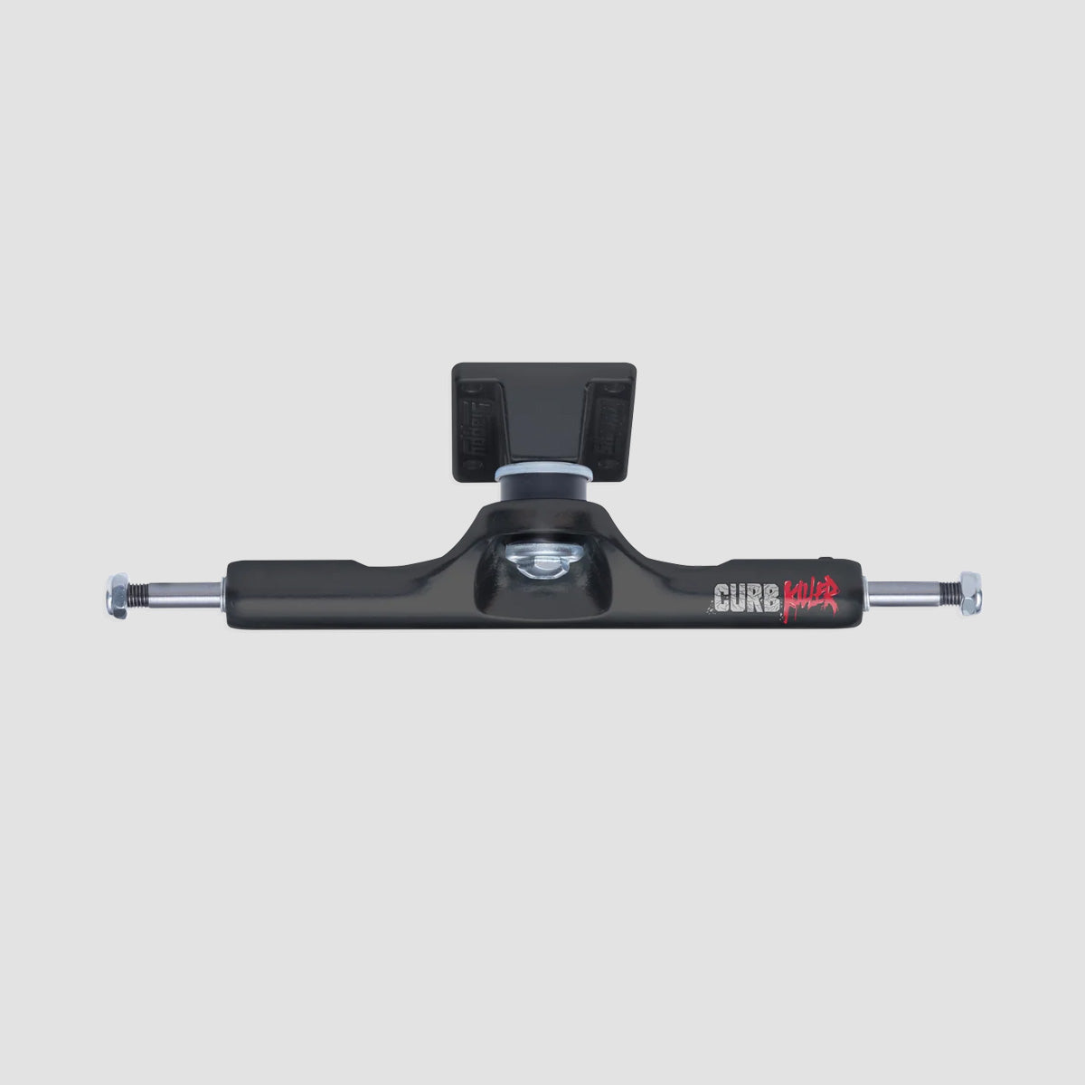 Slappy ST1 Curb Killer II Hollow Inverted Kingpin Skateboard Trucks 1 Pair Matte Black - 9"