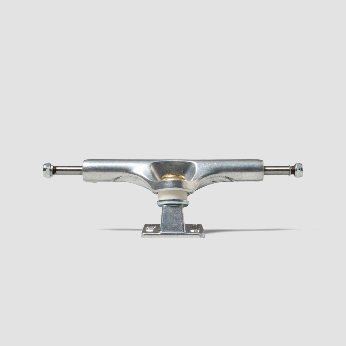 Slappy ST1 Inverted Hollow Lights/Ultra Low Kingpin (6 Hole Baseplate) Skateboard Trucks 1 Pair Polished/Gold - 9"