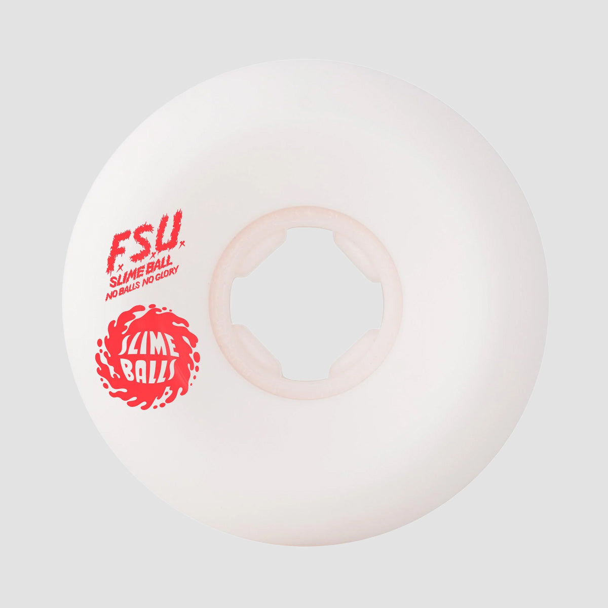 Slime Balls Geoff Rowley Vomit 95a Skateboard Wheels White 56mm