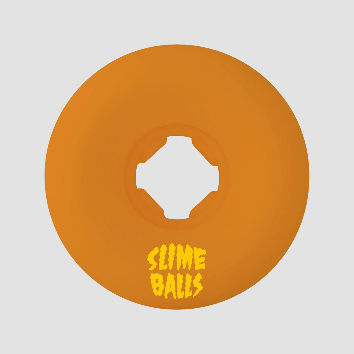 Slime Balls Templeton Vomit Mini Hardline 95a Skateboard Wheels Orange 54mm