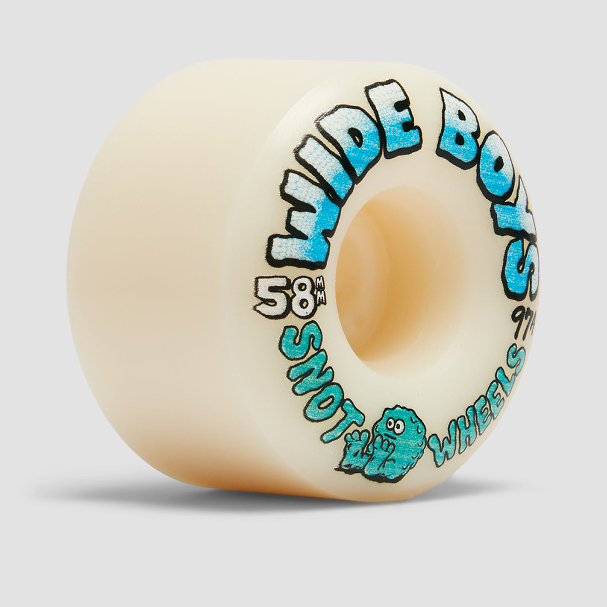 Snot Wide Boys 97A Skateboard Wheels Glow In The Dark 58mm