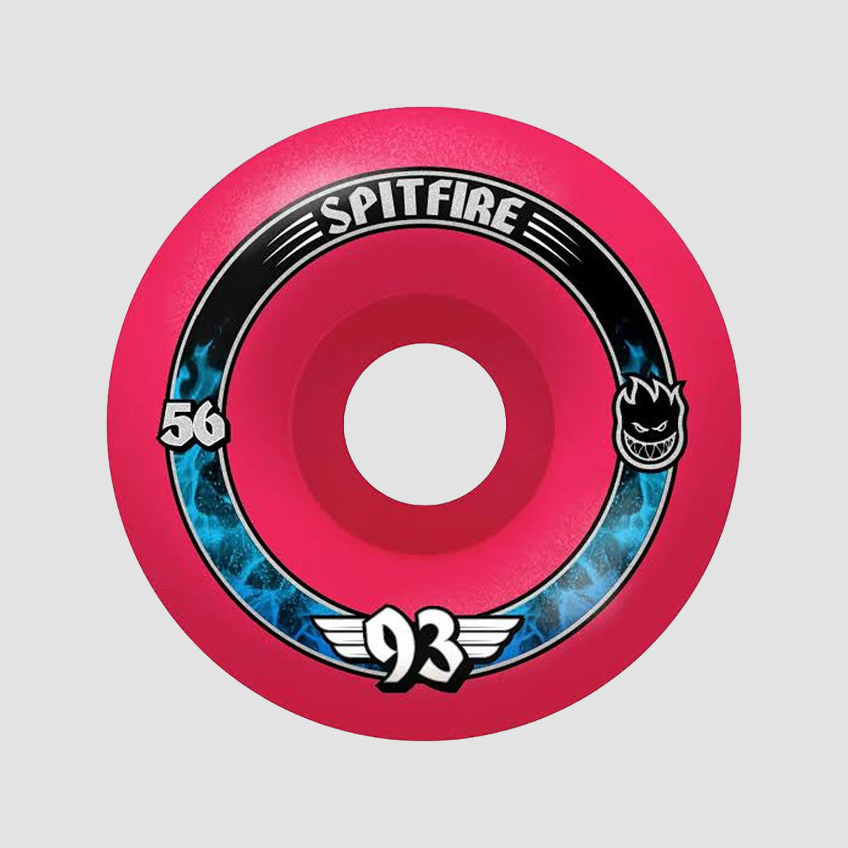 Spitfire 93 Formula Four Radial 93DU Skateboard Wheels Pink 56mm
