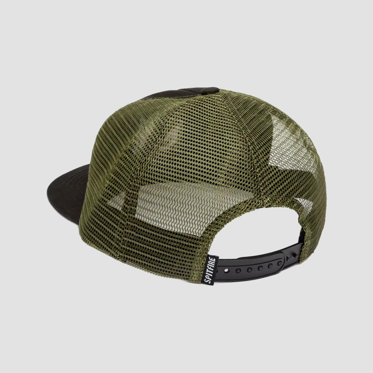 Spitfire Bighead Fill Trucker Cap Black/Olive