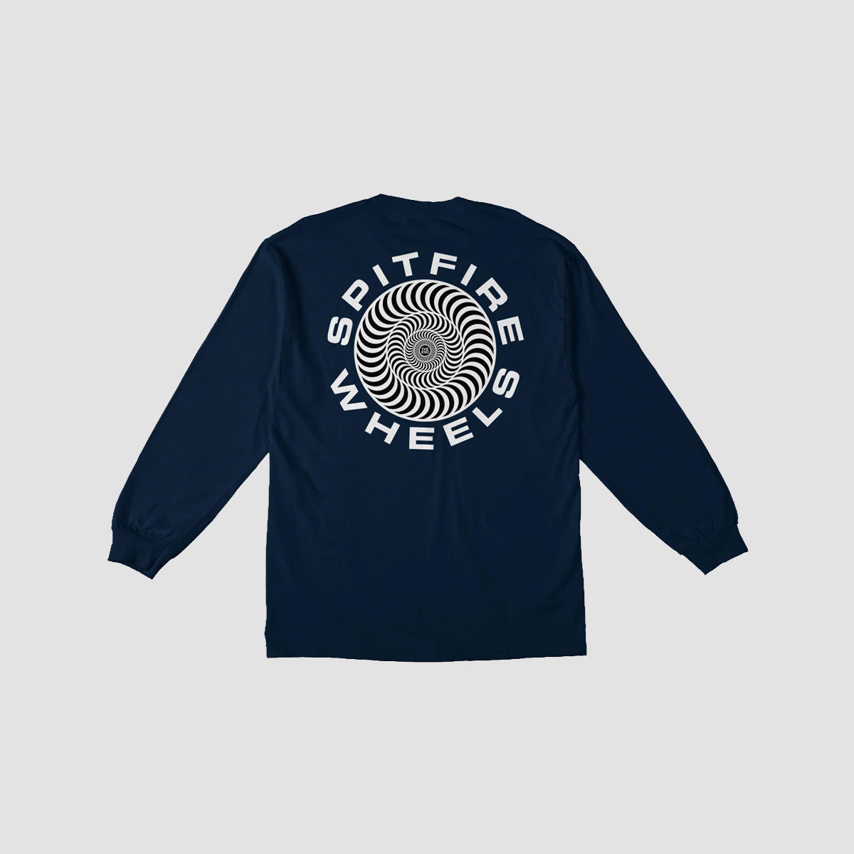 Spitfire Classic 87 Swirl Fill Longsleeve T-Shirt Navy/White/Black