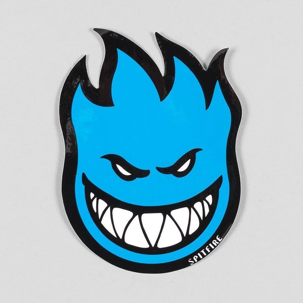 Spitfire Fireball Sticker Large Blue 280x205mm