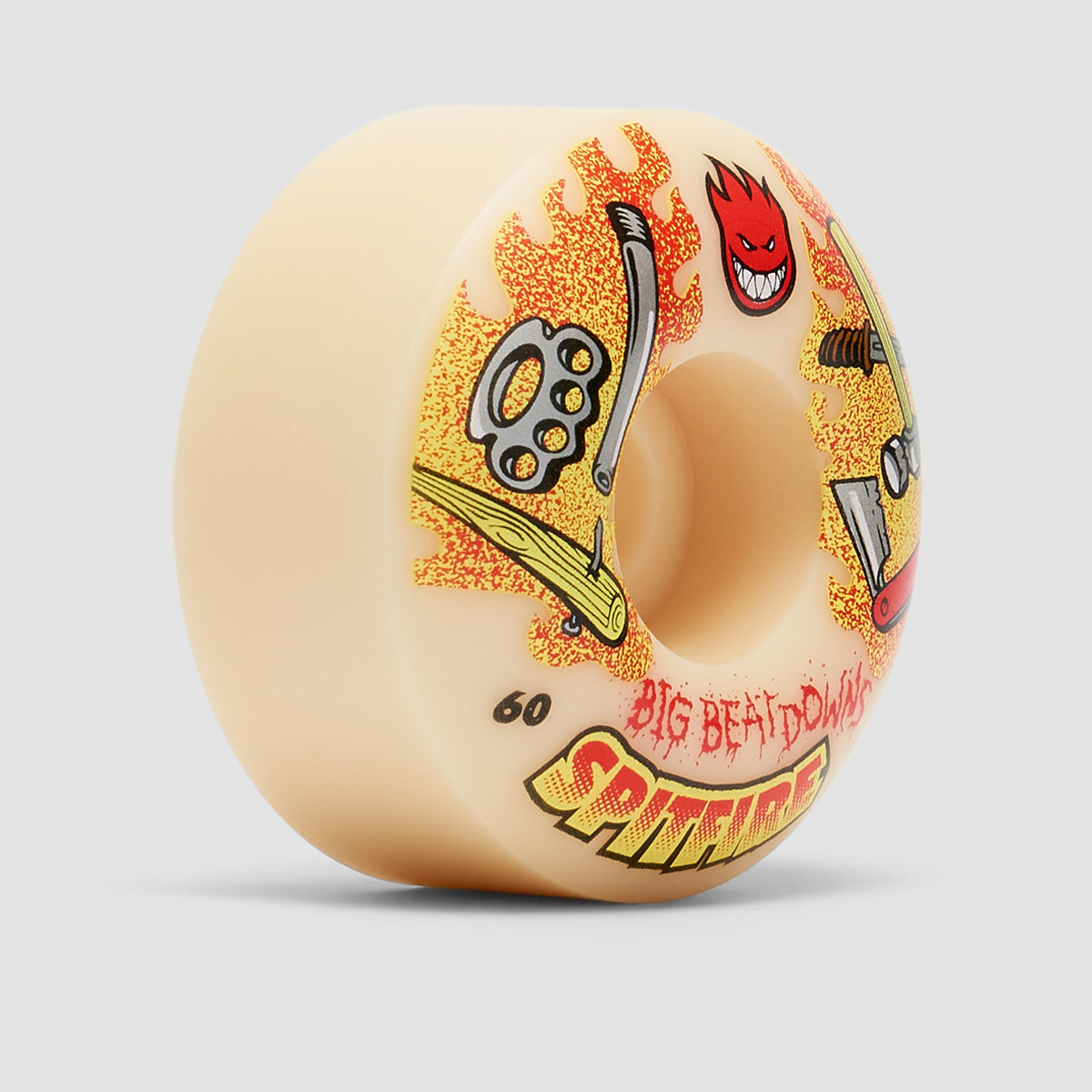 Spitfire Formula Four Big Beatdowns Classic 99DU Wheels Natural 60mm