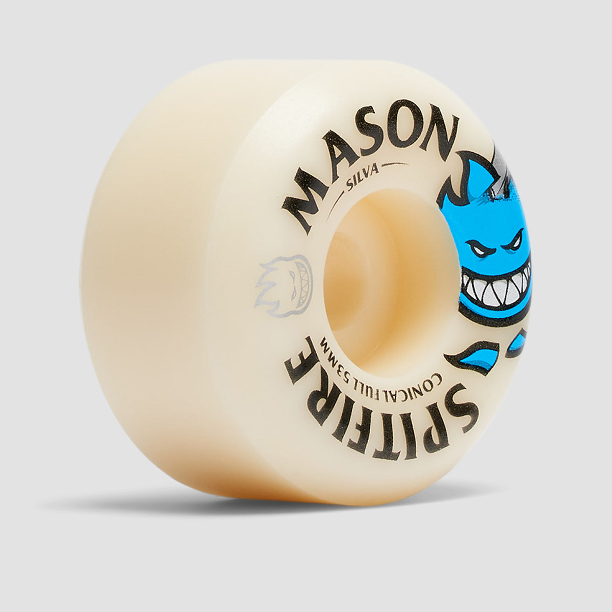 Spitfire Formula Four Burn Squad Mason Silva Conical Full 99DU Skateboard Wheels Natural 53mm