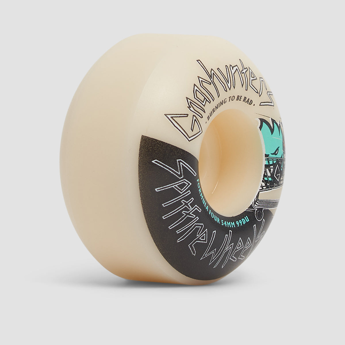 Spitfire Formula Four Gnarhunters Classic 99DU Skateboard Wheels Natural 54mm