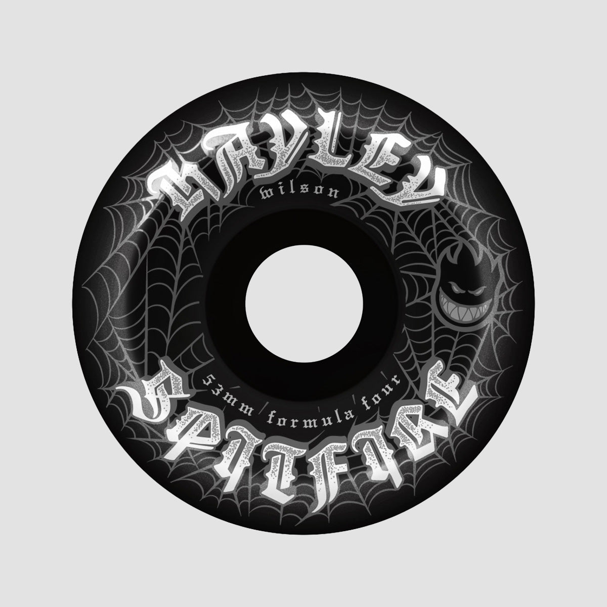 Spitfire Formula Four Hayley Wilson Webbed Conical Full 99DU Skateboard Wheels Black 53mm