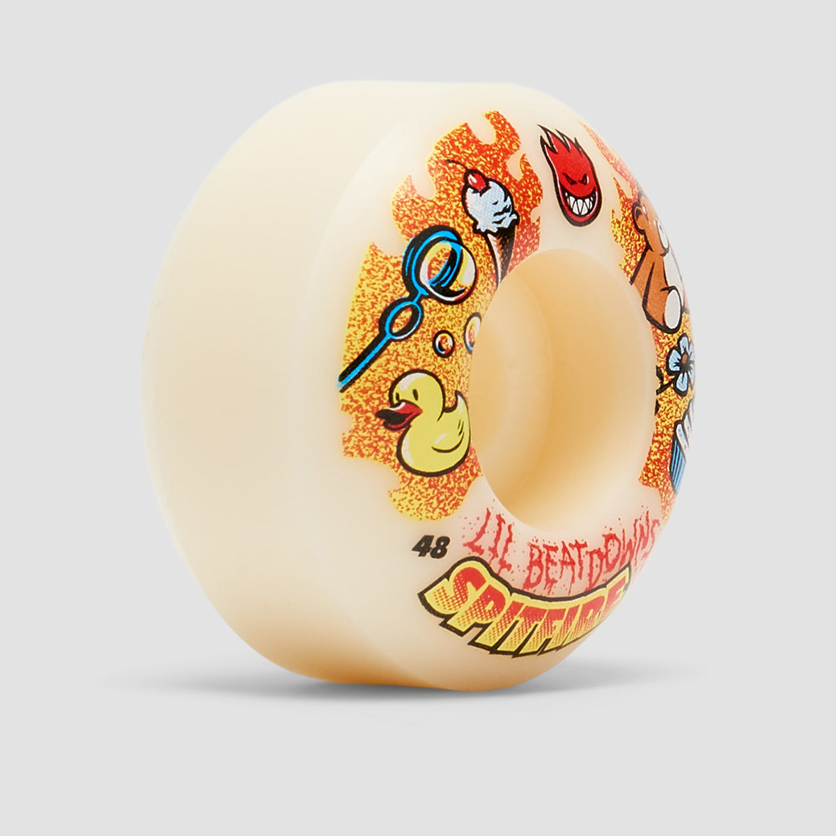 Spitfire Formula Four Lil' Beatdowns Classic 99DU Wheels Natural 48mm