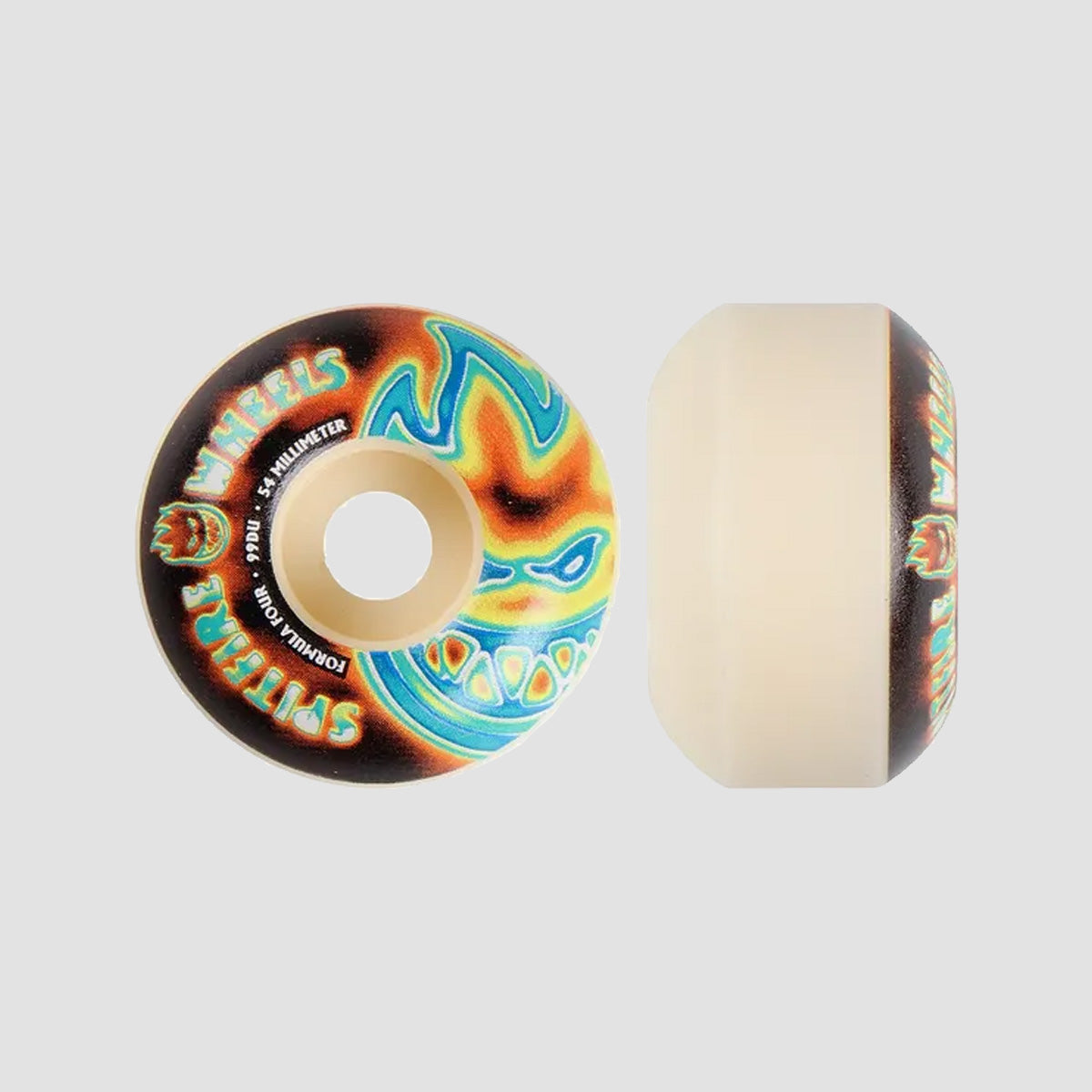 Spitfire Formula Four Radioactive Bighead 99a Wheels Natural 54mm