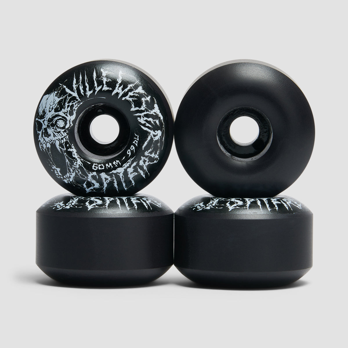 Spitfire Formula Four Ville Wester Annihilation Classic 99DU Skateboard Wheels Black 60mm