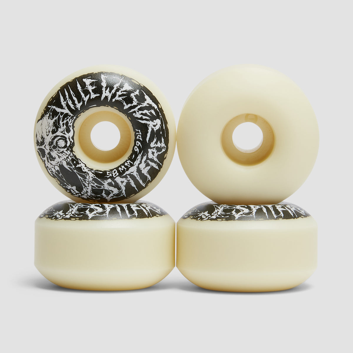 Spitfire Formula Four Ville Wester Annihilation Classic 99DU Skateboard Wheels Natural 58mm