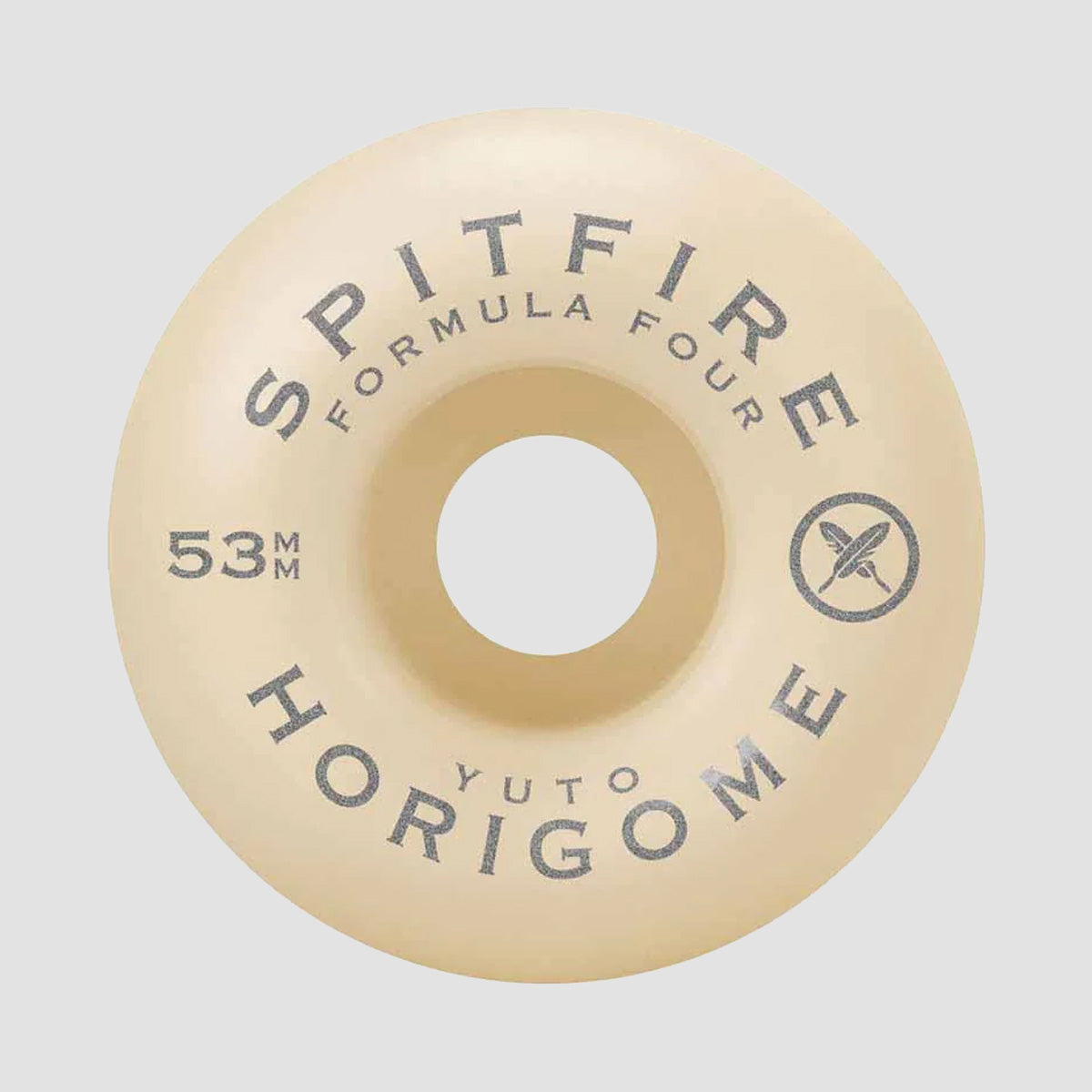 Spitfire Formula Four Yuto Horigome Cherry Blossom 99DU Skateboard Wheels Natural 53mm