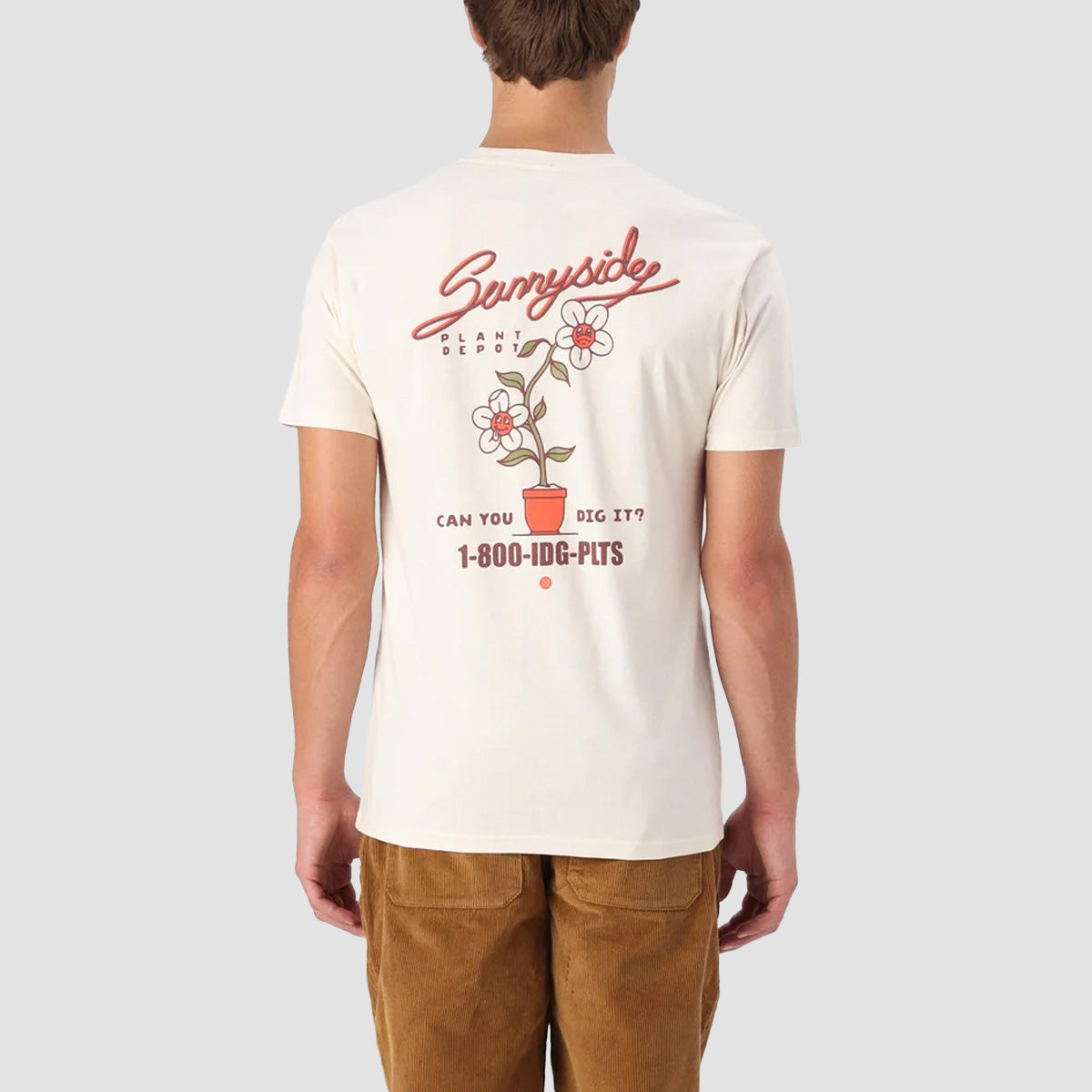 Stance Dig It T-Shirt Vintage White