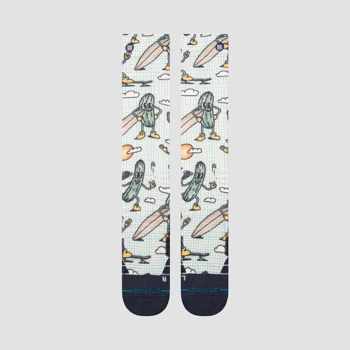 Stance Feeling Pickled Mid Poly OTC Snow Socks Multi