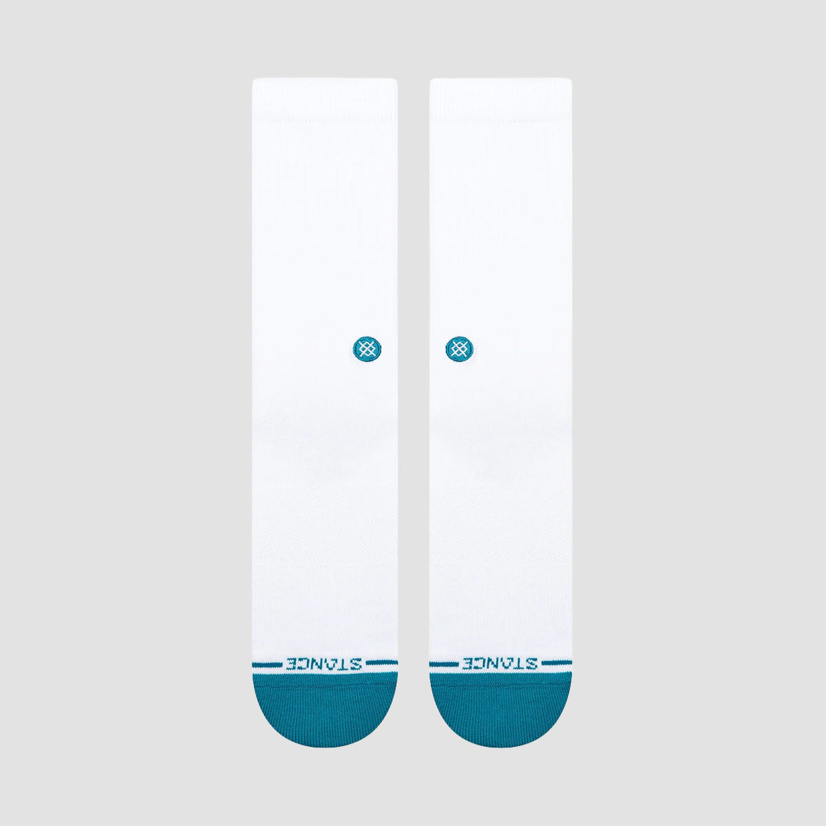 Stance Icon Dot Crew Socks Teal