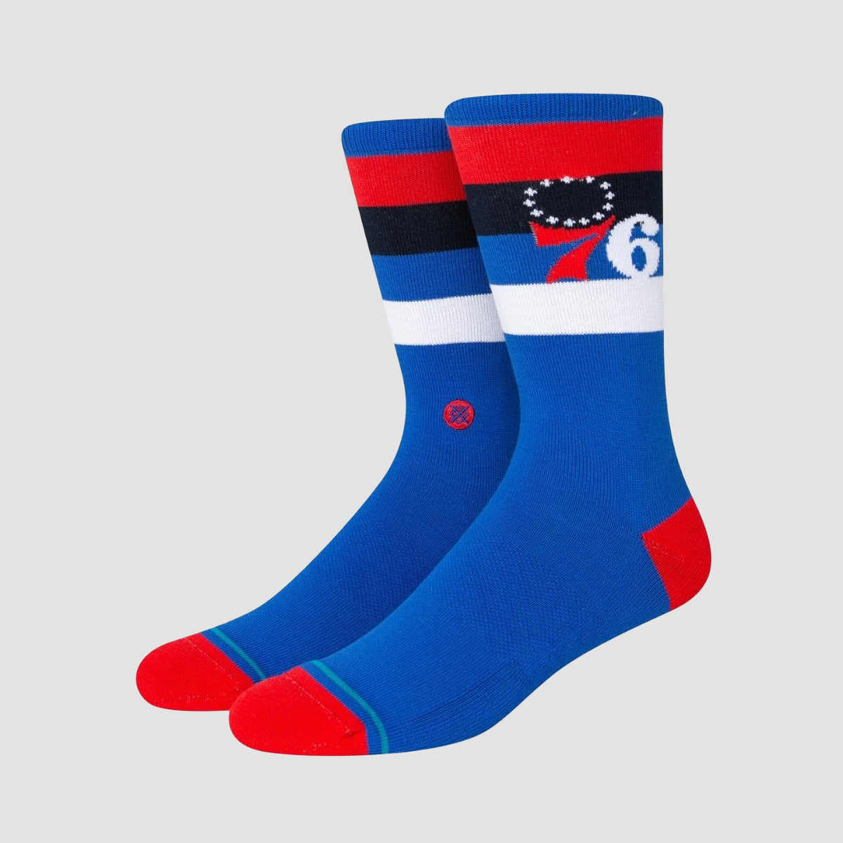 Stance NBA Philadelphia 76ers ST Crew Socks Blue