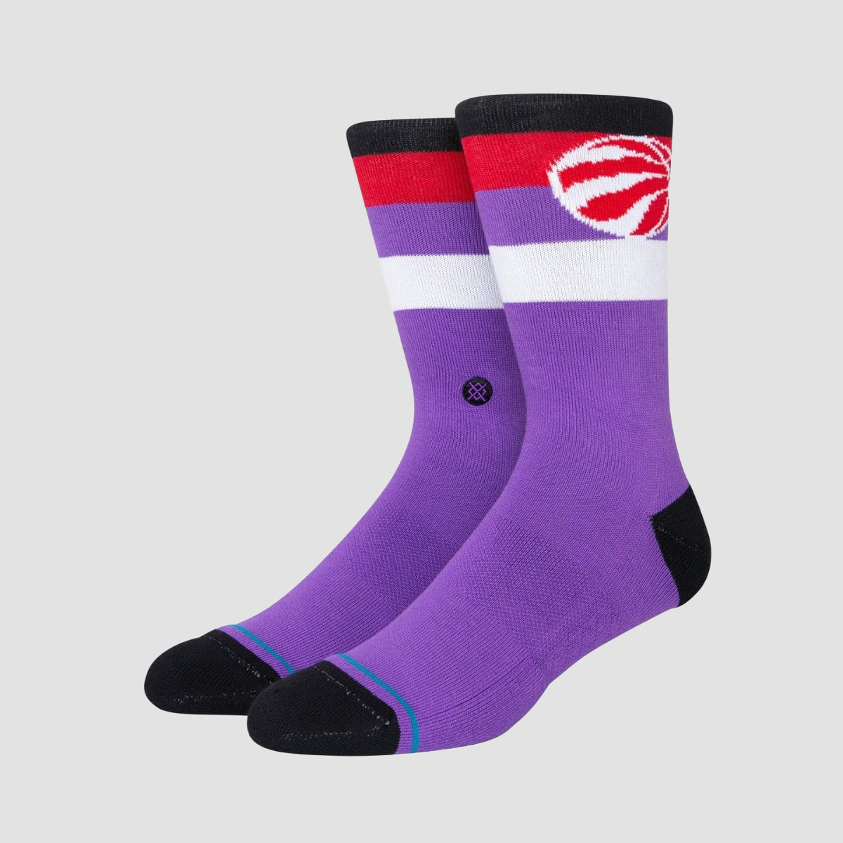 Stance NBA Toronto Raptors ST Crew Socks Red