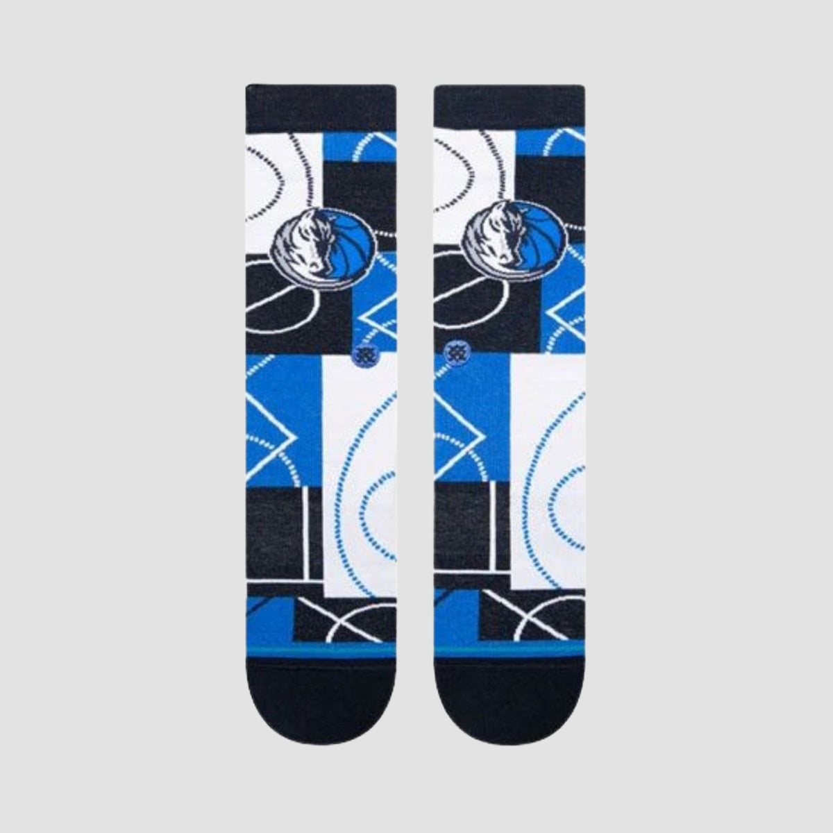 Stance NBA Zone Dallas Mavericks Crew Socks Navy