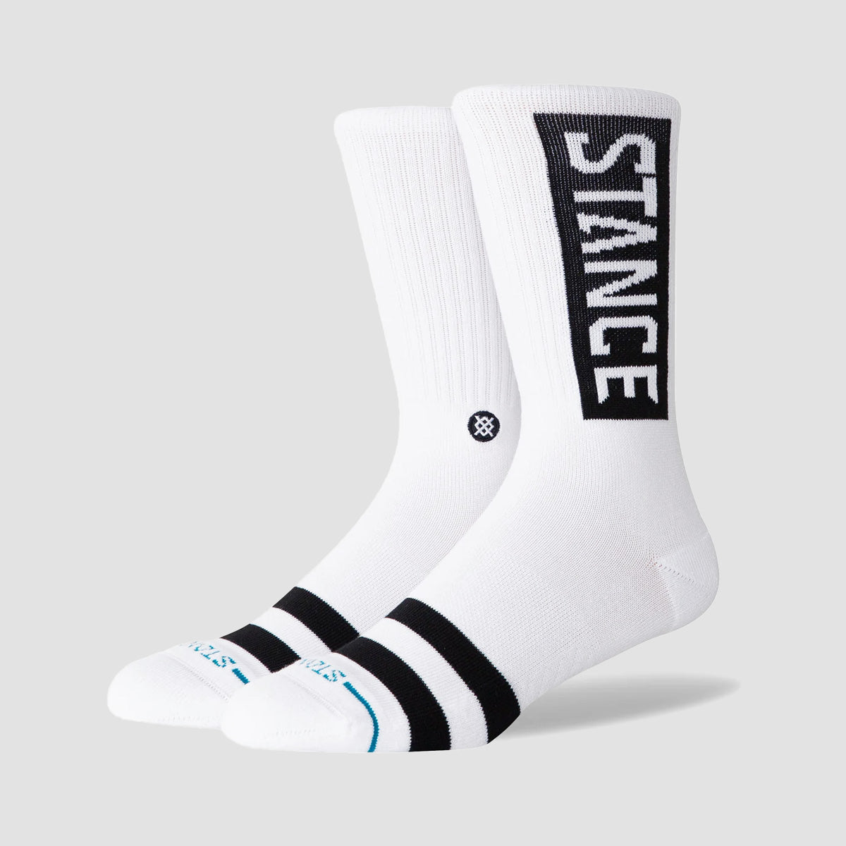 Stance OG Crew Socks White