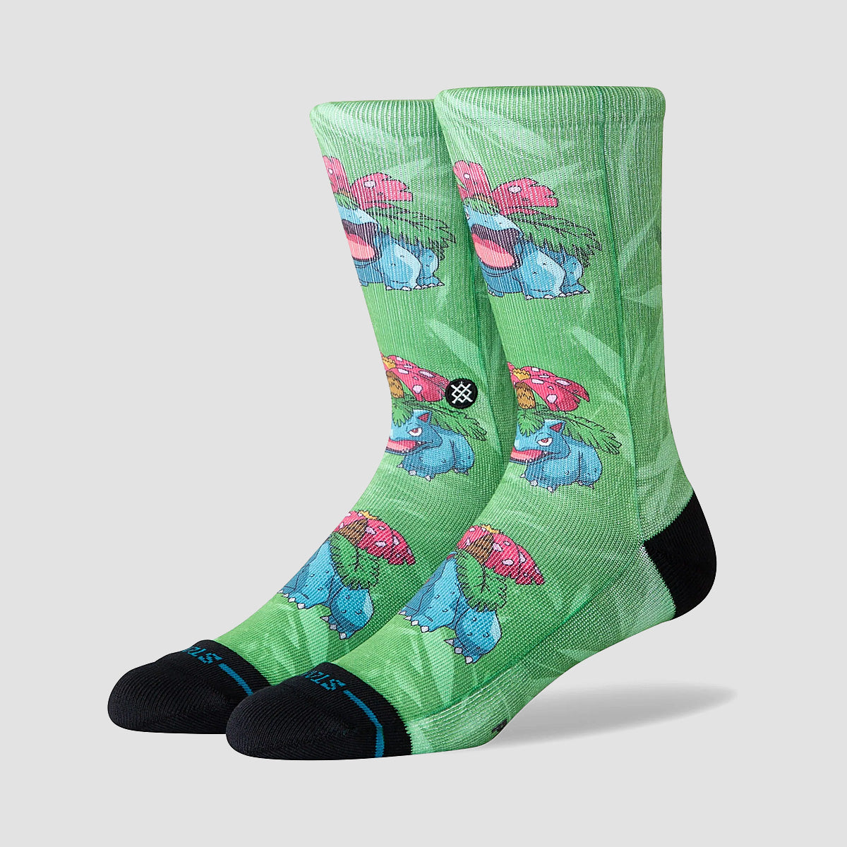Stance Pokemon Venusaur AOP Crew Socks Green