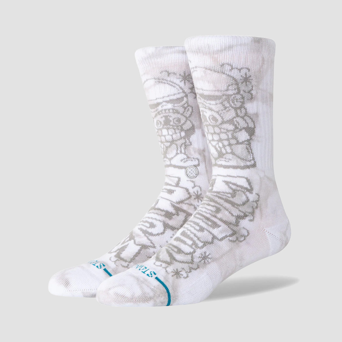 Stance Star Wars X DJ Javier Trooper Crew Socks White